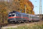 Kurz vor Rosenheim wurde die 1016 035-6 Railjet Versuch am ...