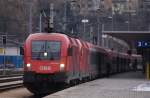 OEC 565 ist heute mit dem Doppel 1016 012-5 und ...