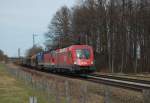 1016 040-6 + 1144 xxx mit gem.GZ am 25.03.2010 am ...