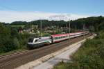 1016 034 mit OIC 548 (?) am 16.08.2010 bei Hallwang. ...