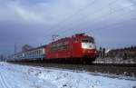 BR 103 103 145  bei Mering  05.01.95