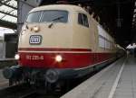 103 235-8 mit dem TEE nach Wien , K�ln Hbf ...