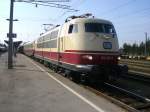 Am 25.4.10 besuchte der TEE Rheingold das Eisenbahnmuseum Stra�hof. Ich ...