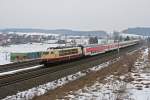 BR 103 103 245 mit CNL 483 am 13.03.2010 bei Hebertshausen.