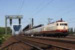 103 235 am 27.06.2010 in Hamburg S�derelbbr�cken mit einem IC ...