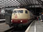 103 184-8 am 9.7.10 im K�nlner Hbf.  ...