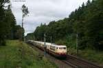 103 184-8 mit dem TEE 5464 (Schaffhausen PB-Cheb(Eger)) bei Gottmadingen ...