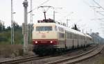 103 184-8 mit Sonderzug ...  Ralf Baade 21.09.2011
