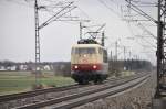 103 245-7 als Leerfahrt ...  Fred Biberpelz 30.01.2012