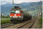 1042 036 f�hrt mit Kesselzug 91025 von Stadlau nach F�rnitz. ...