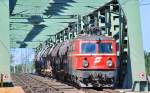 1042 032 am 4.6.2010 bei der �berfahrt der Stadlauer Br�cke. ...