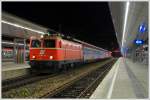 br-1044 Die n�chste Station war dann der Bahnhof Wien Meidling. 1044.40 sollte am 28.11.2009 250/257 und 258 bespannen, und tats�chlich tauchte sie dann in Meidling mit dem OIC 258 aus Maribor, welchen sie am Grenzbahnhof Spielfeld-Stra� �bernommen hat, auf.