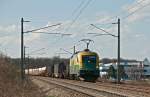 1047.501 bef�rderte am 01.04.2010 den Zug 56115 Richtung Wien. Die ...