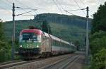 GySEV 1047 505-1 Sz�chenyi mit �BB Intercity 691, am Abend ...