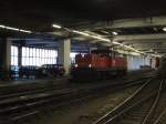 br-1063 Eine Verschublokomotive der Reihe 1063 steht am 24.12.09 in Wien FJB