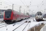 W�hrend sich 109-3 von Scandlines eine Pause g�nnt, muss der ...
