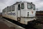 Eine BR 109 der Scandlines war am 31.03.10 abgestellt in ...