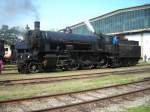 br-109 109.13 macht sich bald wieder auf den Weg ans Ende des Gel�ndes. 25.4.10