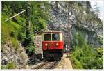 1099.02 mit dem G�sing-Pendler (R6854,Maz-Gng); hier beim Reithmauertunnel bei Annaberg. ...