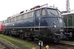 Die 110 348-0 im DB Museum Koblenz , am 21,11,09 ...