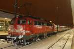 110 463 f�hrt mit einem Leerreisezug von Hannover nach Minden ...