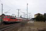 110 396 war am 12.3.10 mit einem HVZ-Verstärker-RE nach Wolfsburg ... 110 396 war am 12.3.10 mit einem HVZ-Verstärker-RE nach Wolfsburg ...