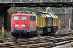 Im Vorfeld des Trierer Hbf war am 05.04.10 die 110 ...
