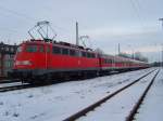 br-110-bugelfalte Die 110 373-8 stand am 16.01.2010 in Aachen Rothe Erde
