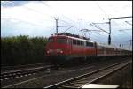 110 447-0, f�hrt mit ...  Thomas Flebbe 09.08.2010