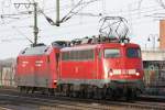 Die 110 486-8 und ...  Richard 13.02.2011