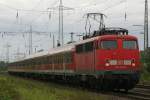 110 435 mit N-Wagen ...  Dominik Eimers 12.08.2011