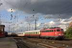 Die Stuttgarter 110 483-5 ...  Richard 30.08.2011