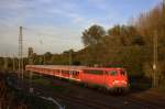 Die 110 402-5 fuhr ...  Richard 14.10.2011