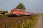 110 438-9 mit D ...  Hendrik Mergard 29.10.2011