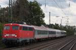 Die 110 457 zieht ...  Niklas Eimers 30.10.2011