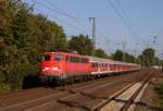 110 456-1 mit der ...  Gilbert Coletti 31.10.2011