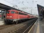 Hier die BR110 in ...  Benedikt Bast 17.11.2011