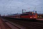 110 491-8 mit der RB 35 nach Wesel in Oberhausen ...