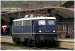E10 121 verblieb nach der Fahrt mit dem Rheingold in ... E10 121 verblieb nach der Fahrt mit dem Rheingold in ...