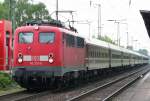 Die 110 231-8 rennt ...  Eric Otten 16.05.2010