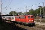 110 236 war am 16.07.2010 mit einem IC auf dem ...