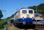 Die E10 1239 am 05.07.2009 in Altenbeken.  ...