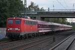 110 243 am 5.9.10 mit D-Zug in D�sseldorf-Angermund  ...