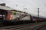 110 329 zog am 08.05.2010 einen Sonderzug von Kassel nach ...