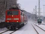 111 151-7 zieht den RE4 (Wupper-Express) aus Dortmund in den ... 111 151-7 zieht den RE4 (Wupper-Express) aus Dortmund in den ...