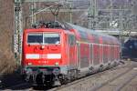 Die 111 113-7 als RE4 in Wuppertal Vohwinkel am 03,03,10 ...