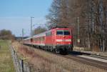 111 038 mit einem ...  Frederik Reuter 29.03.2010