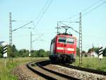 111 130 mit RB von Regensburg nach Plattling am 06.06.2010 ...
