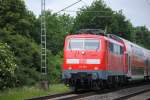 111 012 am 9.6.2010 nach Aachen bei Herzogenrath  ...