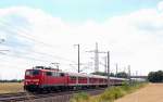 Auf der KBS 480 zwischen Kerpen-Sindorf und Buir war 111 ...